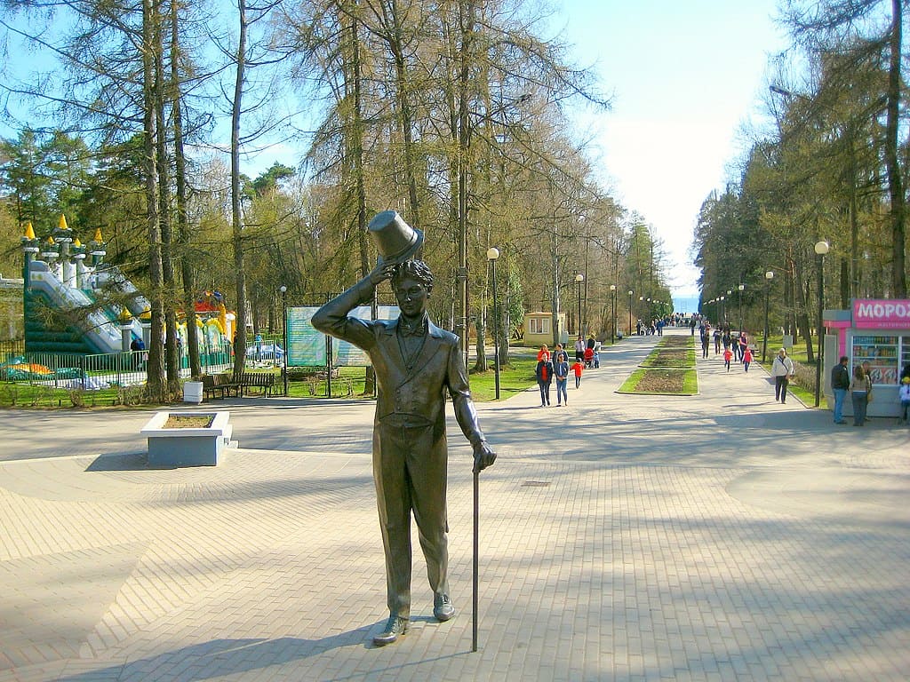 Памятник Георгию Вицину в Зеленогорске